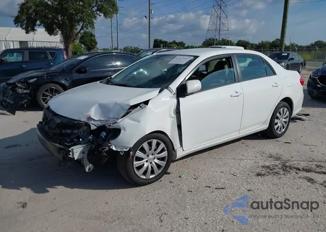 2012 Toyota Corolla Le из США, поврежденный, VIN 5YFBU4EE1CP028795